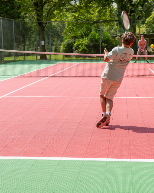 All-weather tennis court